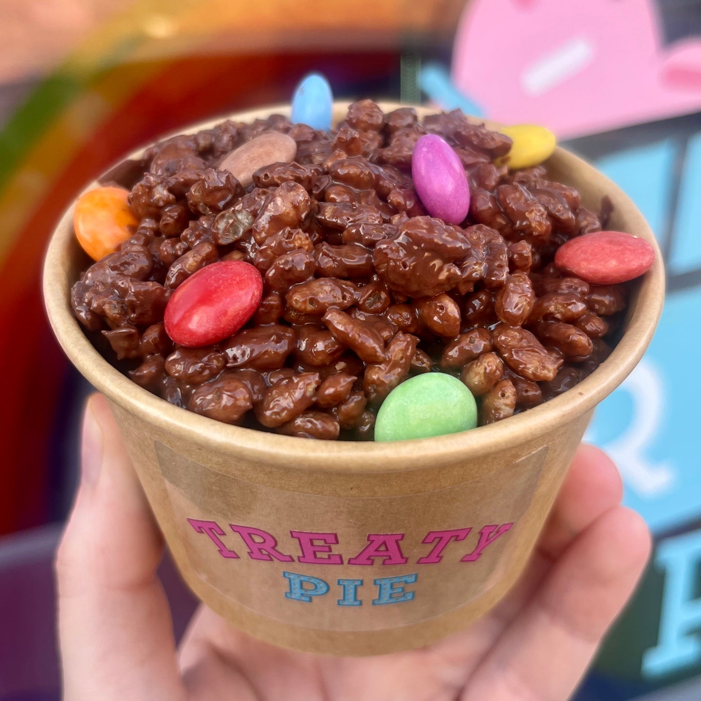 Nutella Brownie Crispie Pot